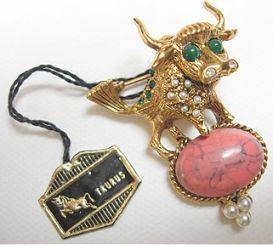 Taurus bull jewelry