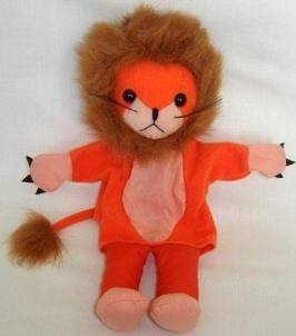 leo orange lion toy