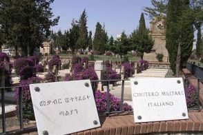 Italian graveyard cemetery