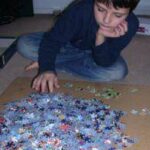 boy with puzzle