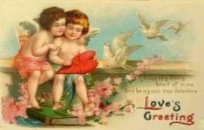 Valentine love greetings