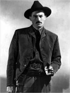 Poster of gregory peck in Gunfighter