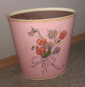 my grandmother's waste paper basket