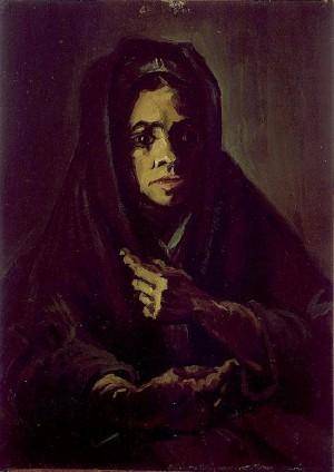 woman-with-mourning-shawl-Van-Gogh-