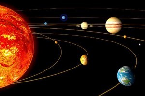 planets in orbit