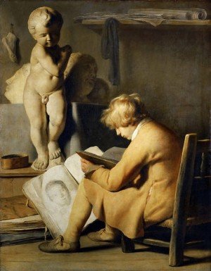 Jan Lievens - The Young Draftsman