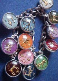 zodiac charm bracelet