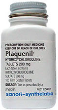 Plaquenil pill bottle