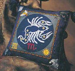 scorpio pillow