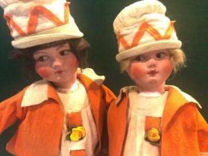 gemini italian dolls orange