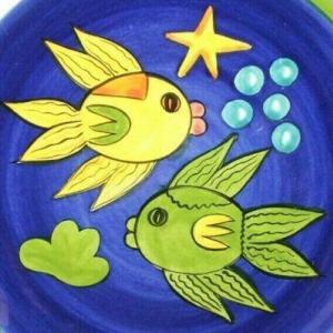 pisces laurie gates plate