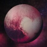 pluto planet red